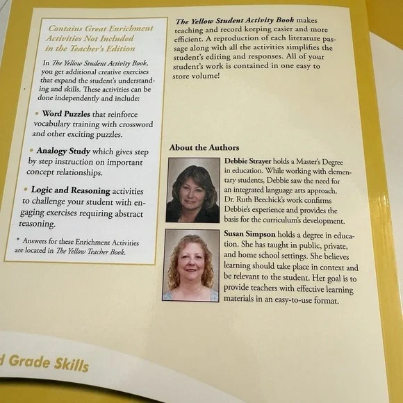 Learning Language Arts Through Literature, The Yellow Book, Student + Teacher - Picture 17 of 17